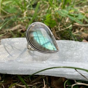 SOLD Marquis Labradorite Ring